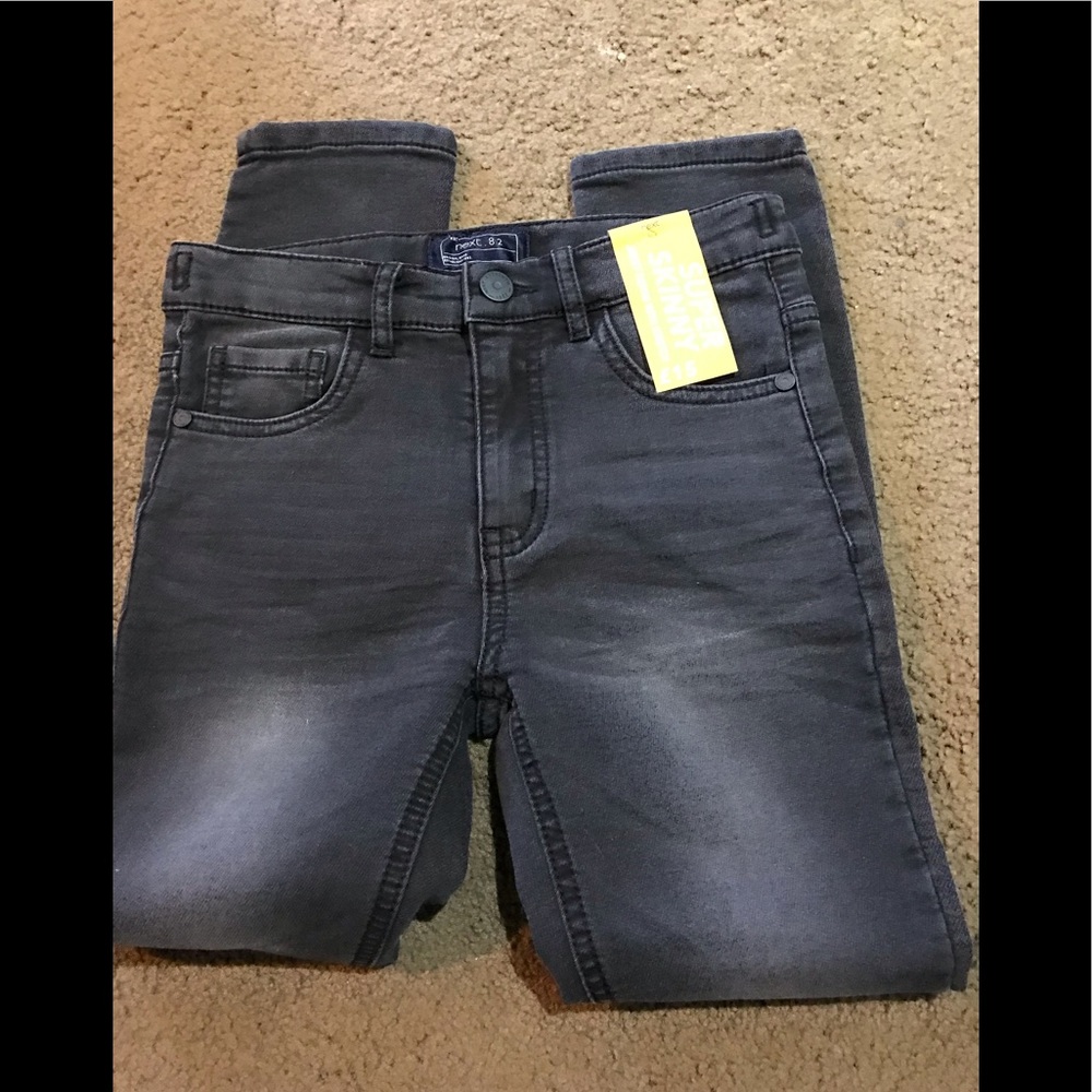 Boys new soft black jeans by next size 9